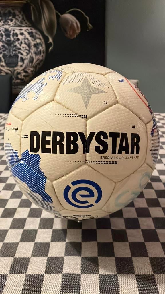 Derbystar Eredivisie 2025-2026 Wedstrijdbal Maat 5, Gebruikt, Verzenden, Bal, Maat M