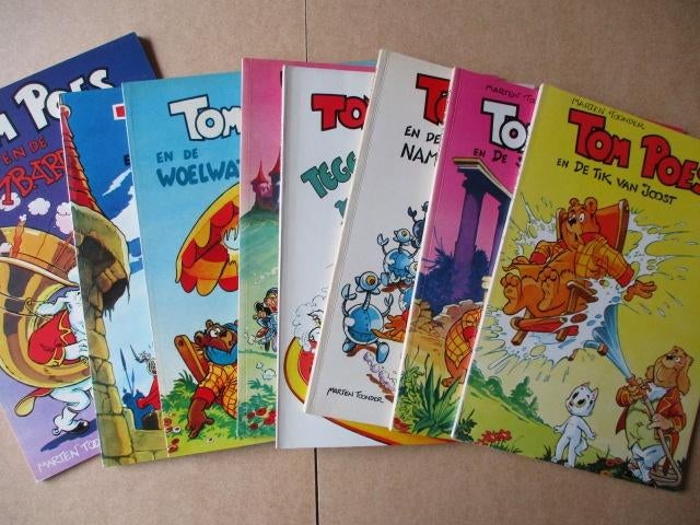 adv11374 tom poes, Eén stripboek, Ophalen, Gelezen