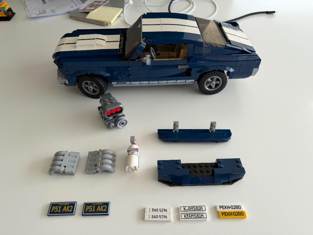 Lego creator expert Ford Mustang 10265, Ophalen, Lego, Zo goed als nieuw, Compleet