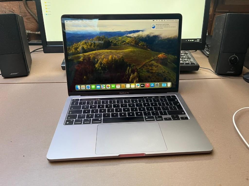 MacBook Pro 13 inch M1 (2020), Computers en Software, Apple Macbooks, MacBook Pro, 256 GB, Qwerty, 8 GB