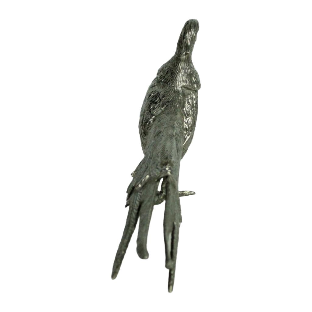 Set vintage fazanten beelden – metaal – ca. 1950–1975, Ophalen of Verzenden