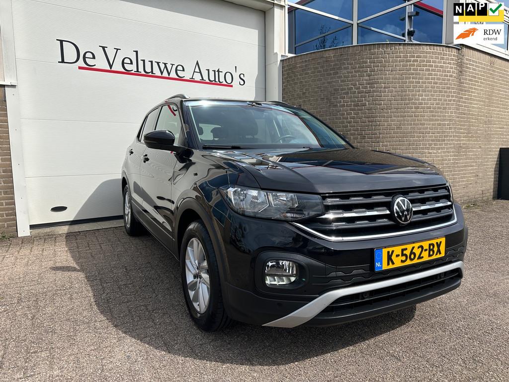 Volkswagen T-Cross 1.0 TSI Life|Adaptive|Navi|1e eig|NL-auto, Gebruikt, Euro 6, 95 pk, Zwart