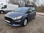 Ford S-Max 2.5 FHEV ST-Line Hybride Automaat 190pk | Adaptie, Auto's, 15 km/l, 4 cilinders, Blauw, Bedrijf