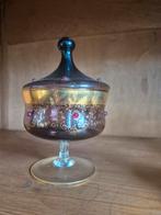Vintage Snoeppot met 24K Gouden Decoratie, Antiek en Kunst, Ophalen