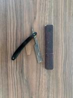 Antiek F. Herder Solingen Scheermes met doosje, Ophalen of Verzenden