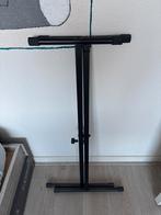 Zwart keyboardstandaard - Zo goed als nieuw, Ophalen, Zo goed als nieuw, Instrumentstandaard, Keyboard of Synthesizer