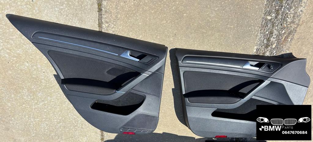 Set deurpaneel Volkswagen Golf 7 GTI GTD, Auto-onderdelen, Interieur en Bekleding, Gebruikt, -, Volkswagen, Ophalen of Verzenden