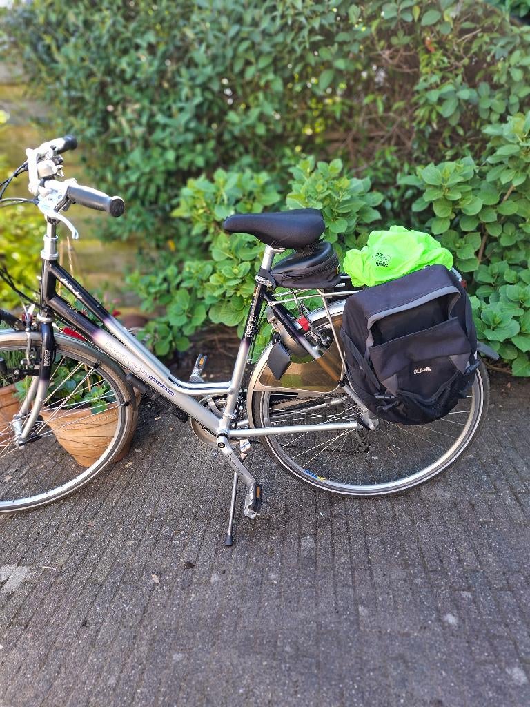 Damesfiets Koga Myata Adventure Lady, Gebruikt, Velgrem, Versnellingen, 50 tot 53 cm