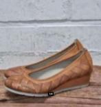 Dorking by Fluchos - Leren sleehakken maat 36 - Nieuw €80, Pumps, Bruin, Nieuw, Ophalen of Verzenden