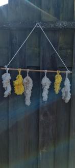 Handgemaakt macramé wanddecoratie - Knoopwerk, Ophalen of Verzenden, Nieuw, Knutselwerk