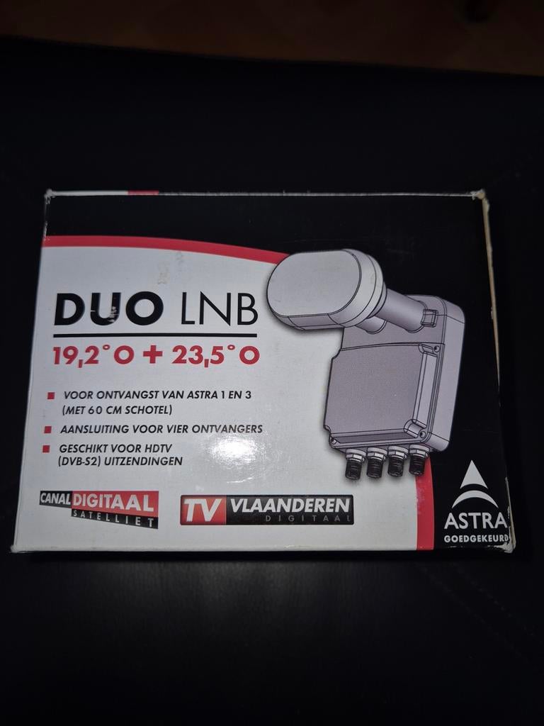 Duo LNB Canal digitaal, Ophalen of Verzenden, Gebruikt, Overige merken