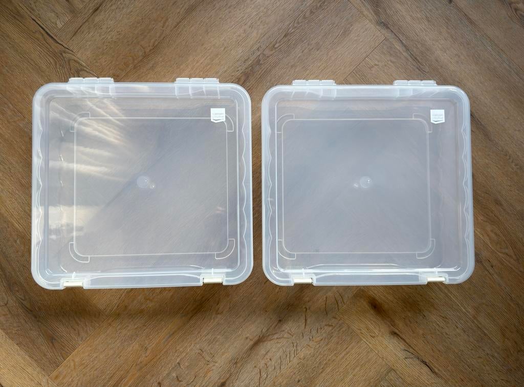 Vaessen Creative Opbergbox  - 38 x 37 x 9 cm - 2 stuks, Ophalen of Verzenden, Zo goed als nieuw, Overige typen, Overige merken
