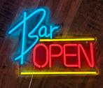 Neon LED Verlichting 'Bar Open' - Sfeervolle Decoratie, Verzamelen, Merken en Reclamevoorwerpen, Ophalen of Verzenden, Lichtbak of (neon) lamp