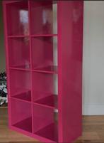 Roze ikea kast met 8 vakken, Ophalen, 25 tot 50 cm, 50 tot 100 cm, Minder dan 100 cm