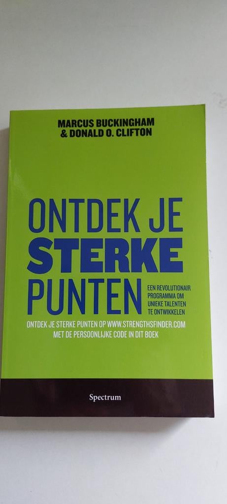 Ontdek je Sterke Punten - Marcus Buckingham, Boeken, Ophalen of Verzenden, Zo goed als nieuw, Management, Marcus Buckingham & Donald O. Clifton