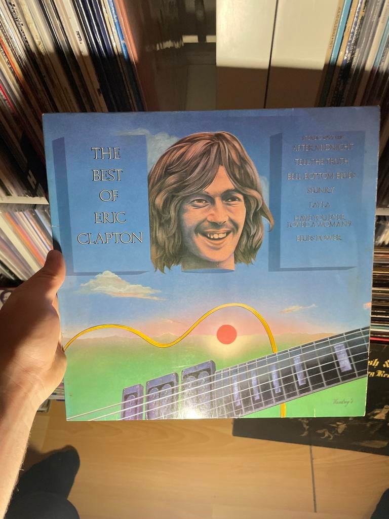The Best Of Eric Clapton LP Vinyl Plaat, Cd's en Dvd's, Vinyl | Rock, Ophalen of Verzenden, Gebruikt, Poprock