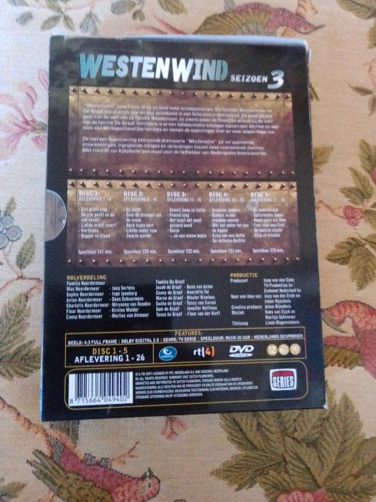Westenwind Seizoen 3, Cd's en Dvd's, Dvd's | Tv en Series, Gebruikt, Drama, Vanaf 12 jaar, Ophalen of Verzenden