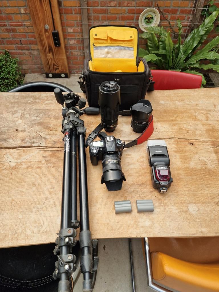 Nikon D90 geheel compleet in uitstekende staat, Ophalen of Verzenden, Zo goed als nieuw, Nikon, 8 keer of meer