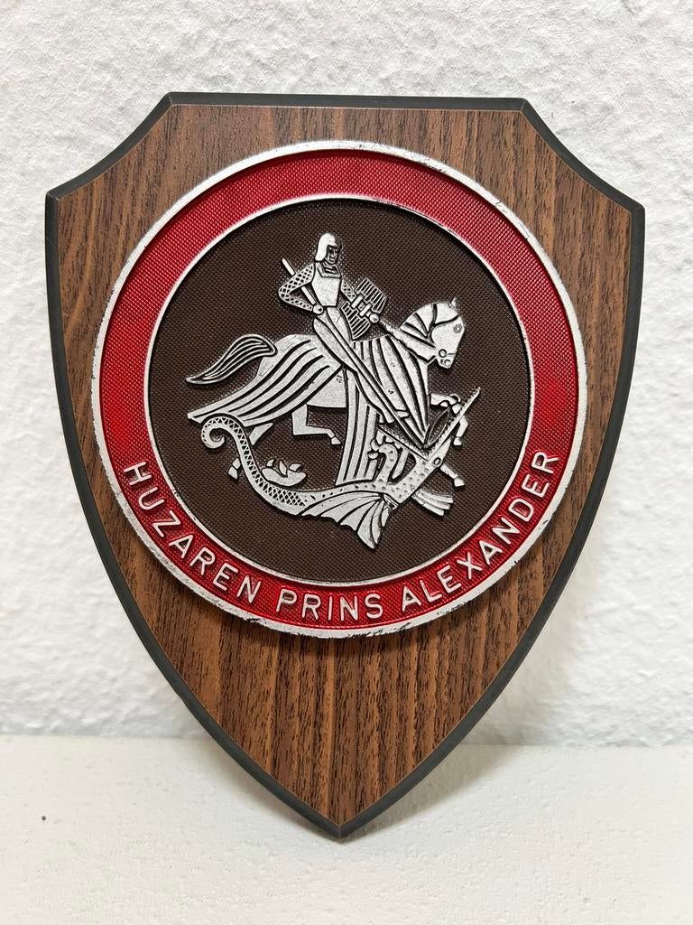 Wapenschild Cavalerie RHPA, Ophalen, Landmacht, Nederland, Embleem of Badge