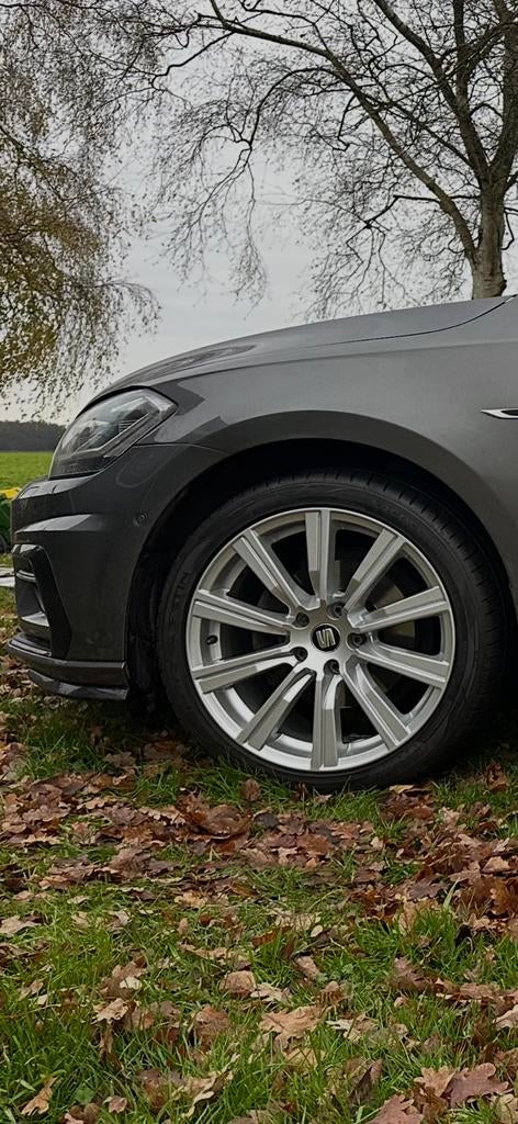 Nette set 5x112 18 inch velgen met goede vredestein banden, Ophalen, 18 inch, Gebruikt, Banden en Velgen