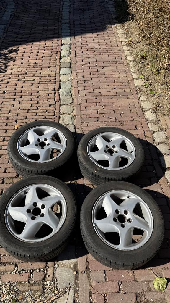 Volvo 850/V70 velgenset met banden, Auto-onderdelen, Ophalen, Gebruikt, 16 inch, Banden en Velgen