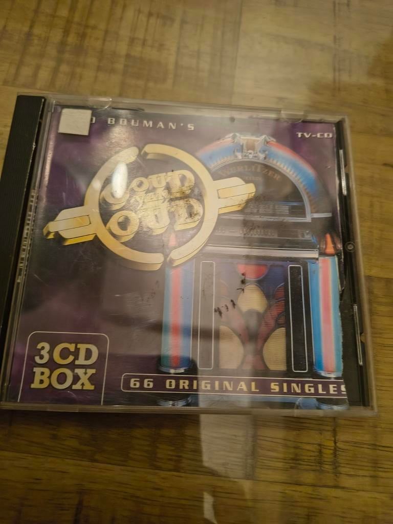 Ad Bouman's Goud van Oud: 3CD Box - 66 Original Singles, Ophalen of Verzenden, Gebruikt, Pop, Boxset