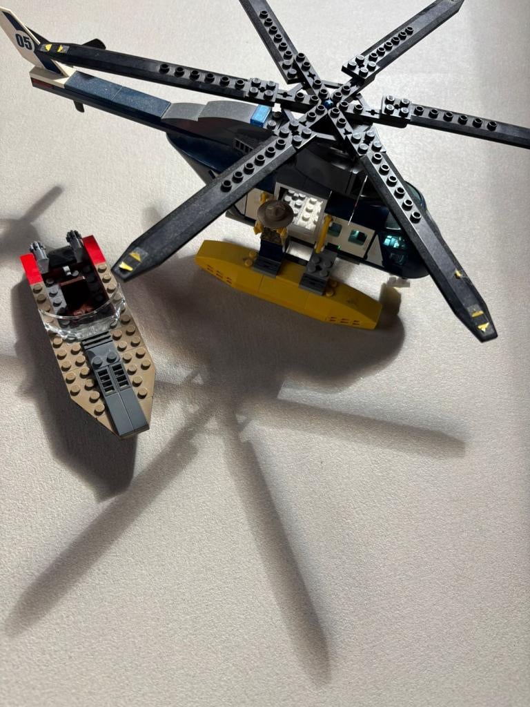 LEGO City 60067 Moeras Achtervolging met Helikopter, Compleet, City, Lego, Ophalen of Verzenden