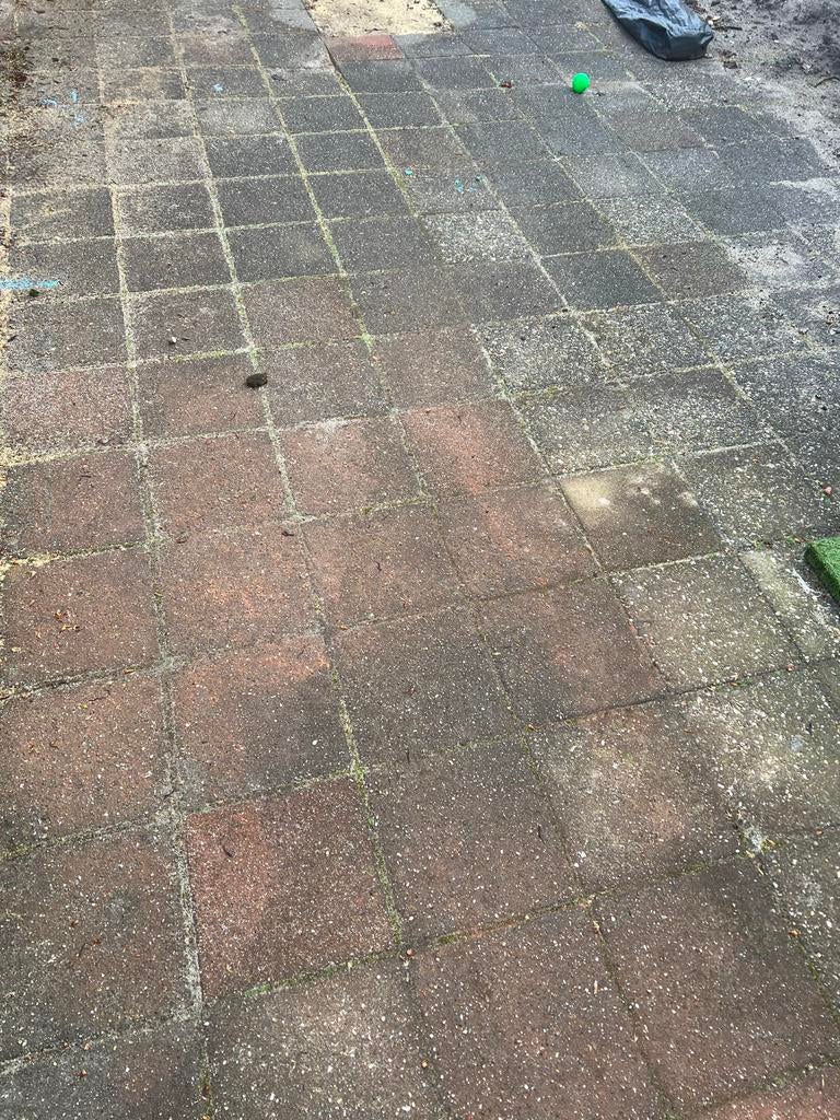 Gebruikte terrastegels stoeptegels, Tuin en Terras, Tegels en Klinkers, Ophalen, Gebruikt, 10 m² of meer, Beton