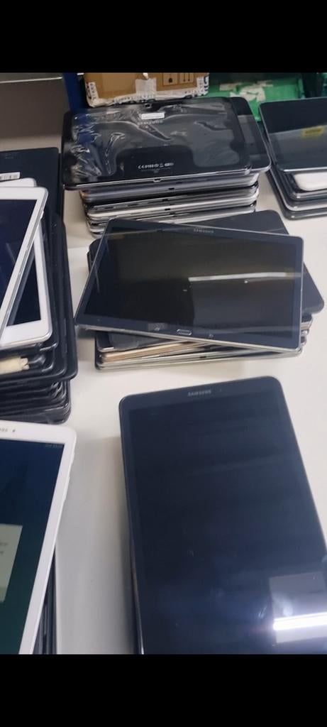 Partij van 100 Samsung tablets (zonder simkaart), 10 inch, Gebruikt, Ophalen of Verzenden, Samsung