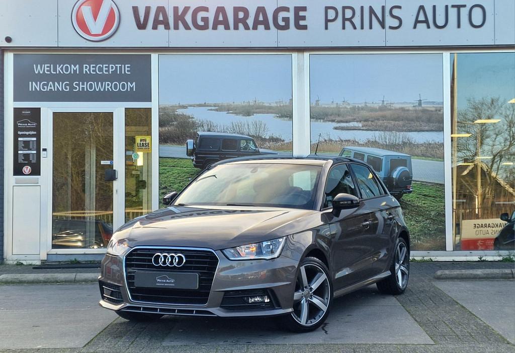 Audi A1 Sportback 1.0 TFSI S Line |CRUISE|AIRCO|LM VELGEN 17, Auto's, Voorwielaandrijving, Stof, 4 stoelen, 23 km/l
