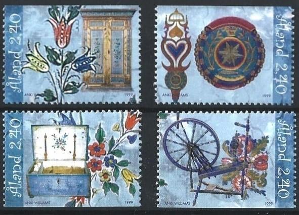 Aland SG 147-150 PF(compl) - 01-02-1999 - cat 6,00 voor 1,50, Verzenden, Finland, Postfris