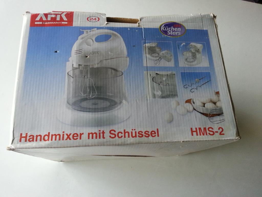 Nieuwe handmixer, Minder dan 1 liter, Ophalen, Nieuw, 3 snelheden of meer