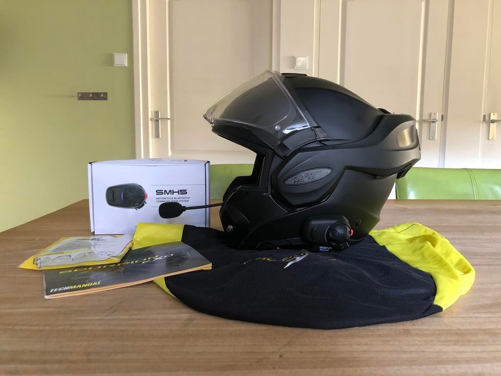 Scorpion Exo Tech - XL, Motoren, Overige merken, Systeemhelm, XL, Ophalen of Verzenden