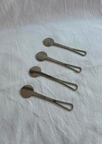 Nespresso Ritual lepeltjes - Andrée Putman (set van 4), Gebruikt, Ophalen of Verzenden, Rvs of Chroom, Vaatwasserbestendig