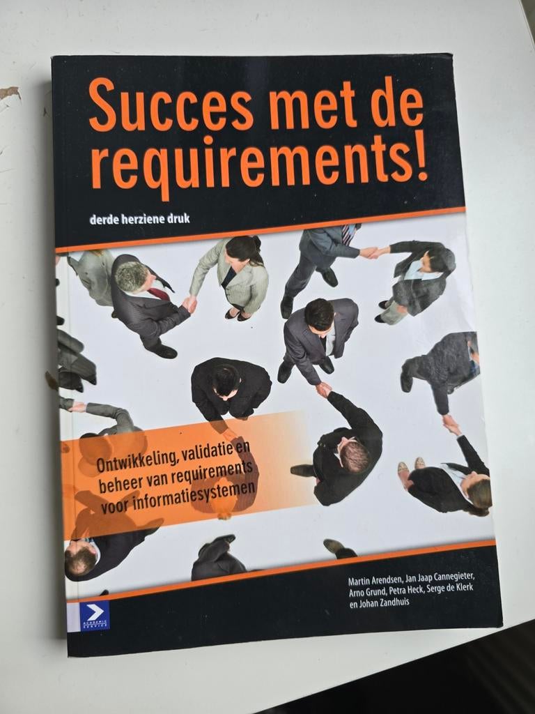 Succes met de requirements! - derde herziene druk, Boeken, Ophalen of Verzenden