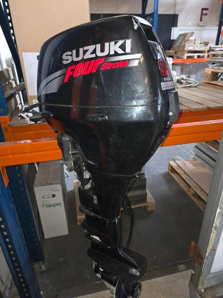 Buitenboordmotor suzuki DF 9.9pk 4tak, Watersport en Boten, Ophalen of Verzenden, Benzine, 5 tot 10 pk, Elektrische start