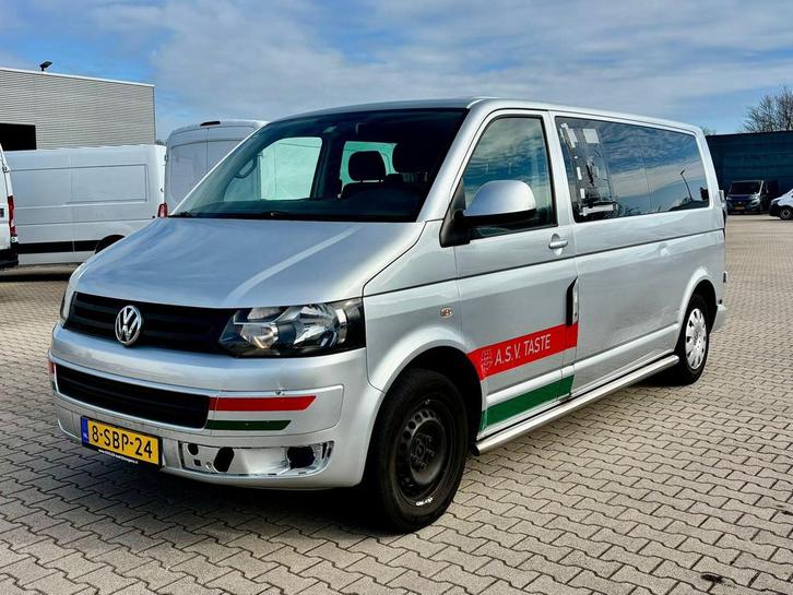 Volkswagen Transporter Kombi 2.0 TDI L2H1 Comfortline 140PK, Auto's, Bestelauto's, Te koop, ABS, Achteruitrijcamera, Airbags, Airconditioning
