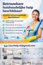 Betrouwbare huishoudelijke hulp in Roosendaal en omgeving, Vacatures, Profielen | Man/Vrouw zoekt werk, Overige vormen