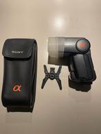 Sony HVL-F42AM flitser met hoes en handleiding, Ophalen of Verzenden, Zo goed als nieuw, Kantelbaar