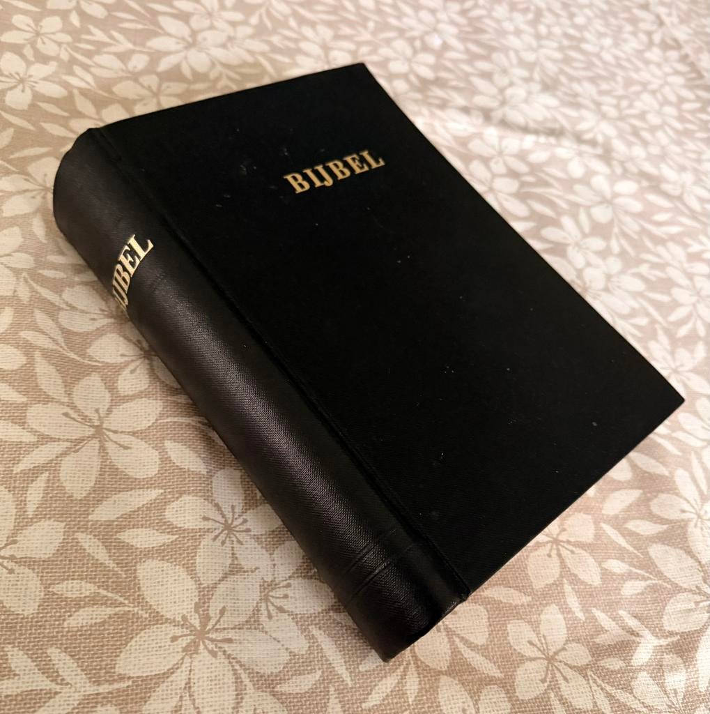 Grote bijbel 19x26 cm, Antiek en Kunst, Antiek | Boeken en Bijbels, Verzenden
