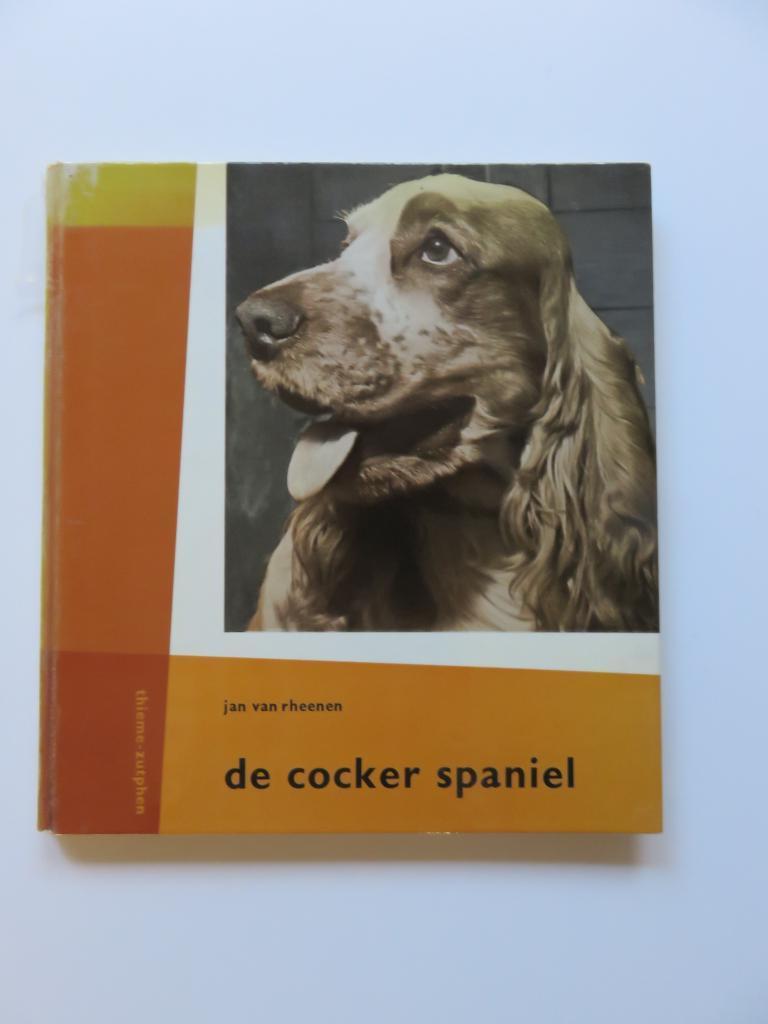 de cocker spaniel Jan van Rheenen, Ophalen of Verzenden, Zo goed als nieuw, Honden