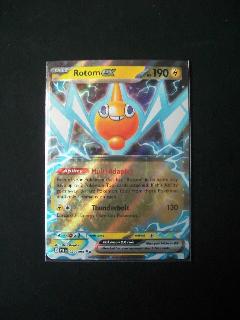 9409. Nieuwe Pokemon Kaart ROTOM EX HP 70 029/094, Verzenden, Nieuw, Losse kaart, Foil