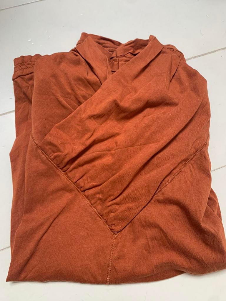 Terracotta longsleeve shirt Sandwich mt S/38, Overige kleuren, Verzenden, Zo goed als nieuw, Lange mouw