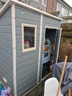 Keter manor pent 64 tuinhuis, Tuin en Terras, Tuinhuizen, Kunststof, Gebruikt, 1 raam, Ophalen