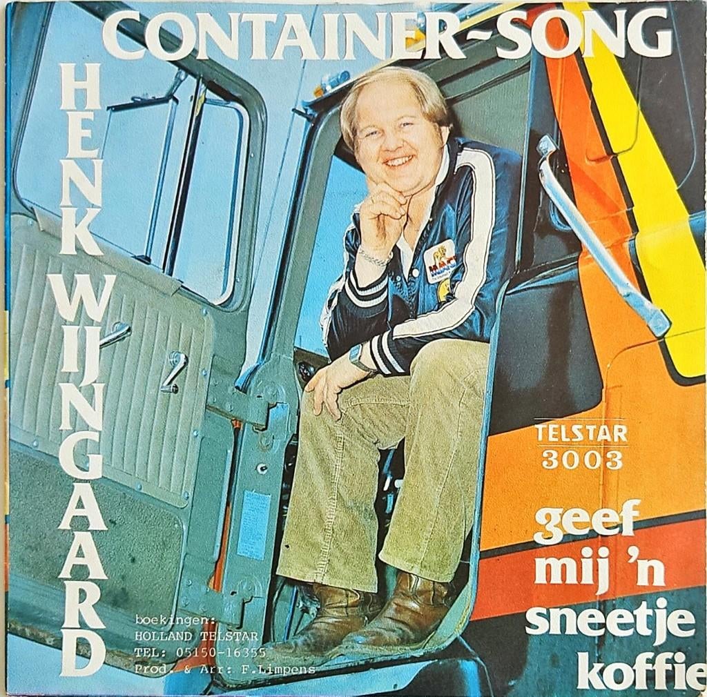 Henk Wijngaard – Container-Song, Ophalen of Verzenden, Zo goed als nieuw, Overige formaten, Levenslied of Smartlap
