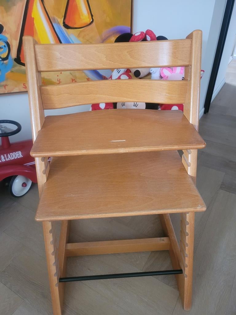 Stokke Trip Trap meegroeistoel, Ophalen of Verzenden, Gebruikt, Meegroeistoel, Aanschuifbaar
