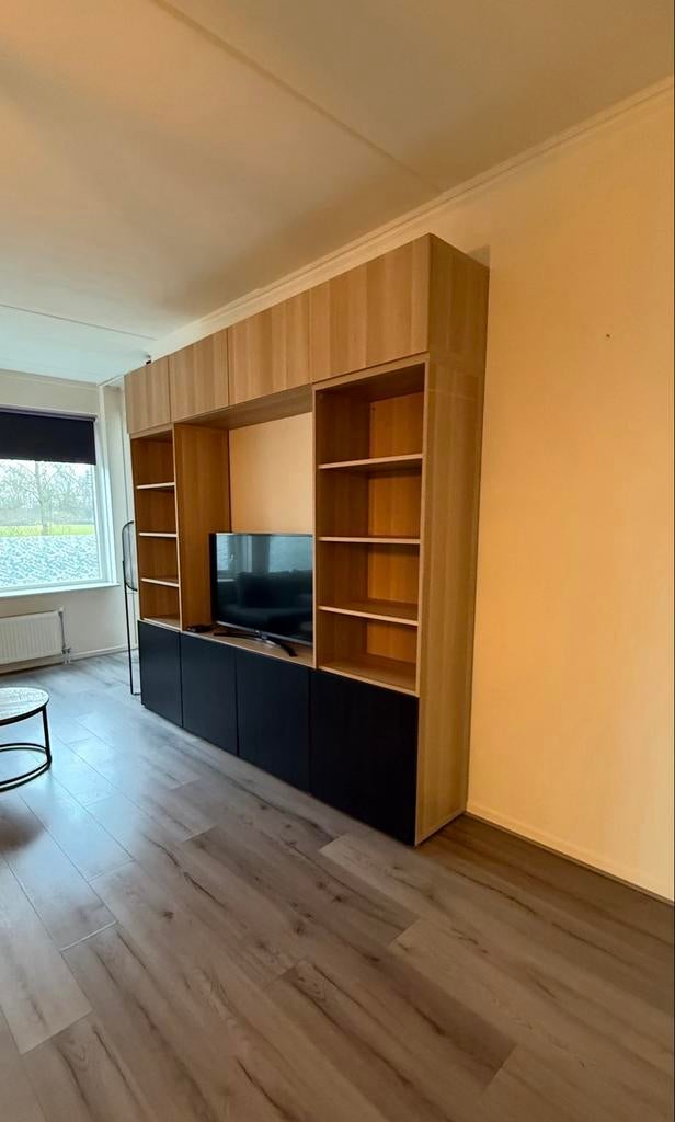 Grote IKEA TV-kast - Modulair en veel opbergruimte, Huis en Inrichting, Kasten | Televisiemeubels, Ophalen, 200 cm of meer, Zo goed als nieuw