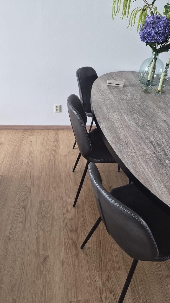 Eetkamer stoelen, Ophalen, Gebruikt, Leer, Vijf, Zes of meer stoelen