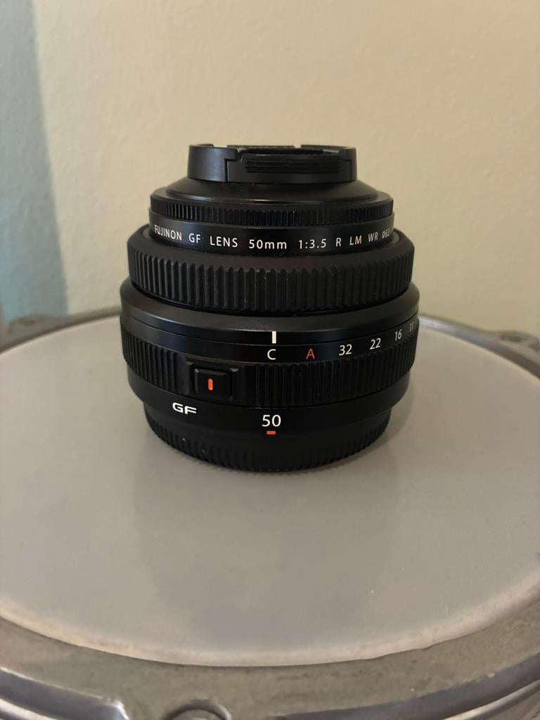 Fujifilm GF 50mm F/3.5 R LM WR, Ophalen of Verzenden, Zo goed als nieuw, Polarisatiefilter