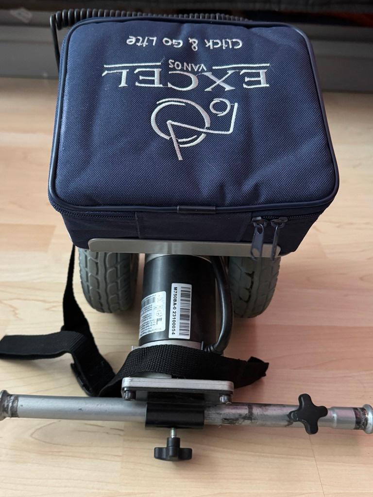 Duwhulp Click & Go Lite | Excel | Duwondersteuning rolstoel, Ophalen, Inklapbaar, Zo goed als nieuw, Duwrolstoel